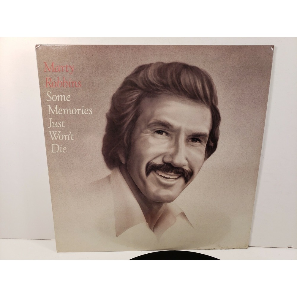 33 RPM LP Record Marty Robbins Some Memories Just Wont Die Columbia FC 38603 EXC